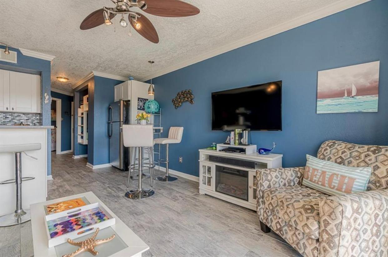 Beach Escape - Top Floor Ocean Views - Heated Pool - Seawall Blvd Galveston Bagian luar foto
